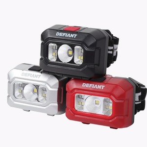 lot 263 image: Defiant 100 Lumens LED Headlight Combo (3-Pack), Blacks