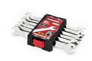 lot 270 image: Husky Thin Head Access Wrench Set (6-Piece)