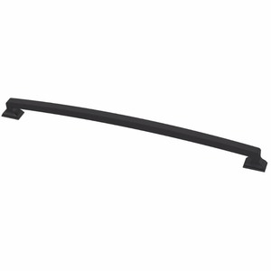 lot 330 image: Liberty Classic Edge 12 in. (305mm) Center-to-Center Matte Black Appliance Pull