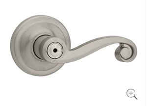 lot 347 image: Kwikset Lido Privacy Door Lever Set