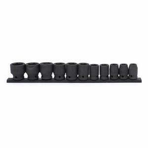 lot 349 image: Husky 12 in. Drive Standard SAE Impact Socket Set (11-Piece)