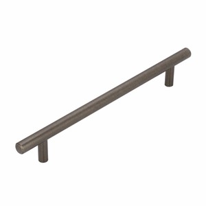lot 372 image: 5 Pack, Bar Pulls 7-916 in (5 pack 192 mm) Center-to-Center Gunmetal Cabinet Pull