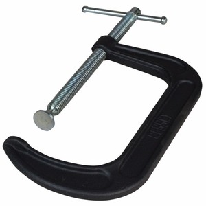 lot 417 image: Bessey 6 Drop Forged C-Clamp with 3-12 Throat Depth