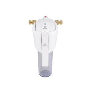 lot 8459 image: GE Smart Whole House Water Filtration System, White- Retail $199.99