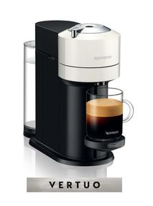 lot 8466 image: Nespresso Vertuo Next Coffee And Espresso Machine By Delonghi, White White
