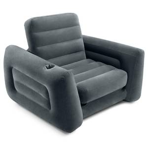 lot 8727 image: Intex - Gray Inflatable Pull-Out Chair
