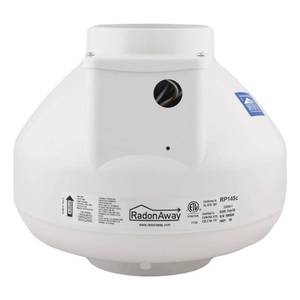 lot 8735 image: RadonAway 23030-1 RP145 Radon Mitigation Fan, 4