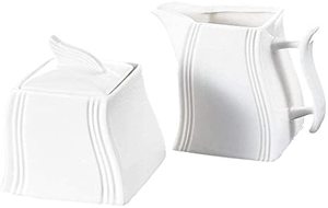 lot 8631 image: Malacasa Sugar & Cream Serving Set