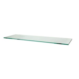 lot 8744 image: Home Decorators Collection 36 Glass Decorative Shelf