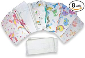 lot 8370 image: Rearz Adult Diapers Sampler No.2, 8 Pavk, Large