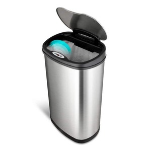 lot 8384 image: Ninestar Motion Sensor Trash Can