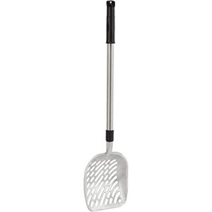 lot 8837 image: Amazon Basics Retractable Metal Litter Scoop