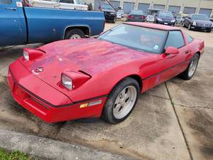 lot 113 image: 1984 Red Chevrolet Corvette