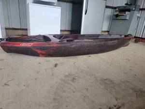 lot 9063 image: Ascend Two Tone Red DIOT Kayak