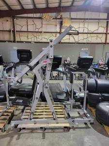lot 9135 image: Hammer Strength ISO Lateral Chest Back Exercise Equipment