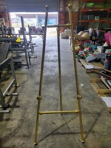 lot 9168 image: Quartet Brass Decor Easle - Dissasembled- New In Box