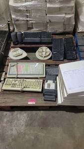 lot 9247 image: (5) Parachute Rip Cords, Assorted Keyboards and More