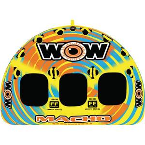 lot 36700 image: WOW 16-1030 Macho 1-3 Rider Inflatable Towable