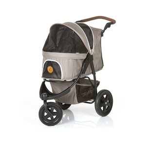 lot 36856 image: TOGfit 3 Wheel Dog Stroller, Gray, 42L x 42W x 42H