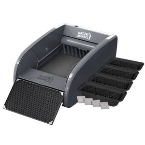 lot 36869 image: Natures Miracle Multi-Cat Self-Cleaning Litter Box, LargeX-Large