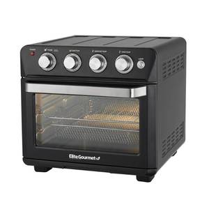 lot 36872 image: Elite Gourmet - 25L Air Fryer Oven - Black