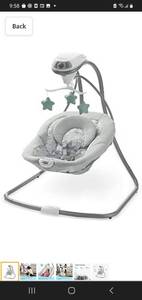lot 36884 image: Graco� Simple Sway�� Swing, Ivy
