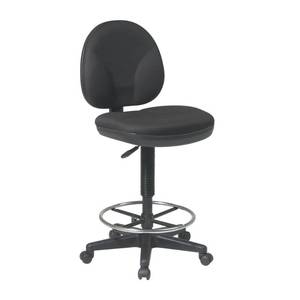 lot 36891 image: Office Star Products Sculptured Seat and Back Drafting Chair