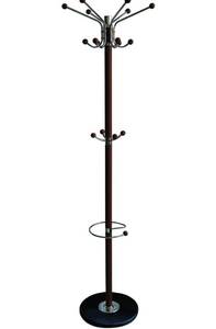 lot 36922 image: Home Basics Coat And Hat Rack with Umbrella Holder
