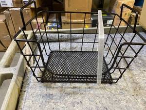 lot 36963 image: Mikasa Madam Stacking Nesting Basket w Lid