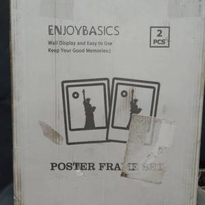 lot 38211 image: 2 PIECE POSTER FRAME SET 16�20