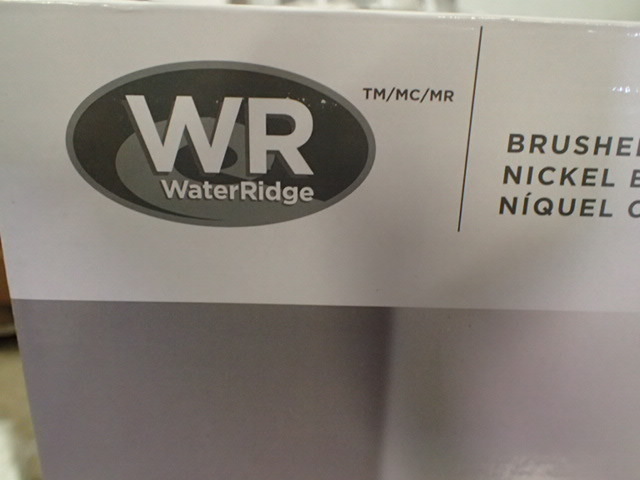 lot 7106 image: WaterRidge Brushed Nickel Pull-Out Kitchen Faucet