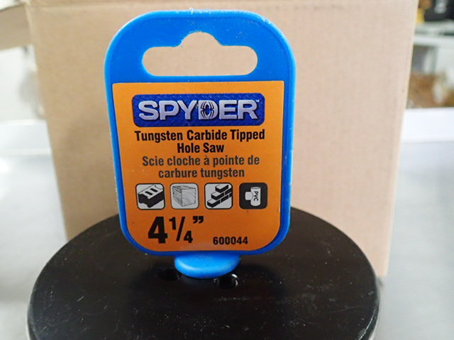 lot 7111 image: SPYDER 4-14 Saw Dia., Hole Saw
