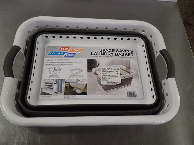 lot 7116 image: Collapsable Laundry Basket