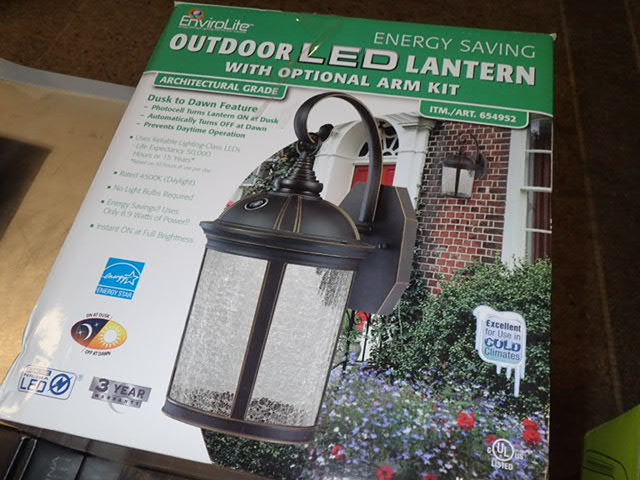 lot 7125 image: Envirolite Outdoor LED Lantern