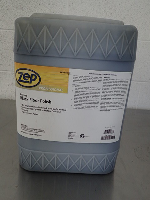 lot 7024 image: ZEP Z-Tread Black Floor Polish