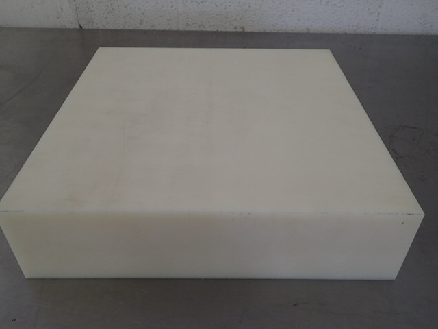lot 7038 image: Off-White Sheet Stock, Natural Grade Cast Nylon 6