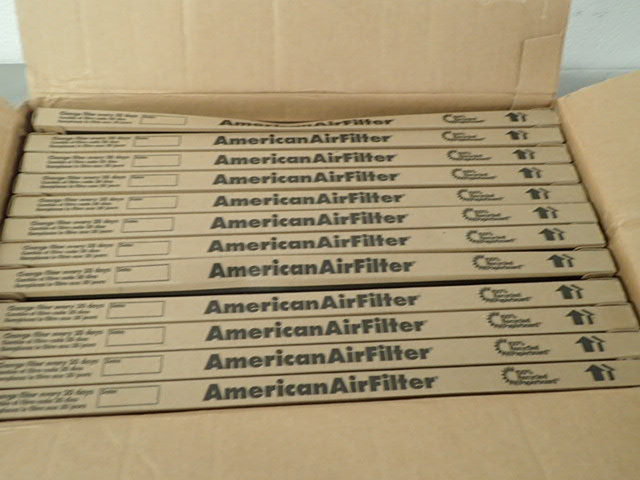 lot 7159 image: (12) 14 x 18 x 1 Heavy Duty Filters