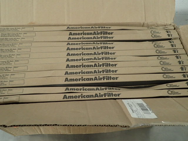 lot 7166 image: (12) AAF 14 x 24 x 1 Air Filters