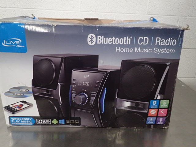 lot 228 image: BluetoothCDRadio Home Music System
