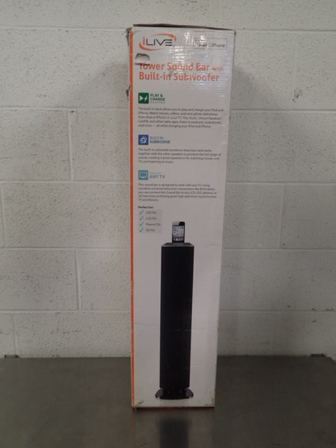 lot 234 image: Tower Sound Bar with Built in Subwoofer