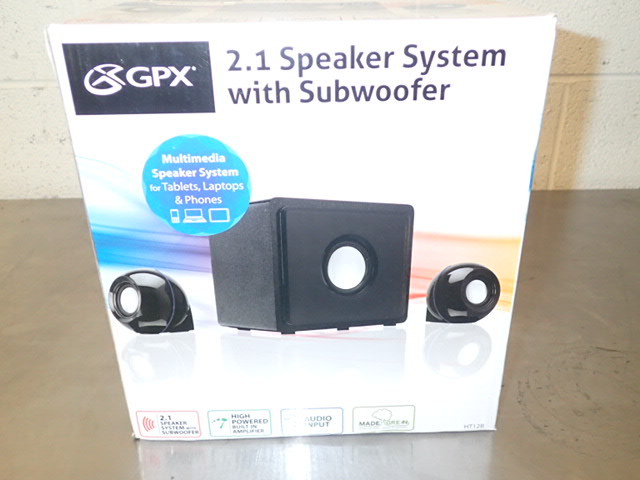 lot 238 image: 2.1 Speaker System with Subwoofer