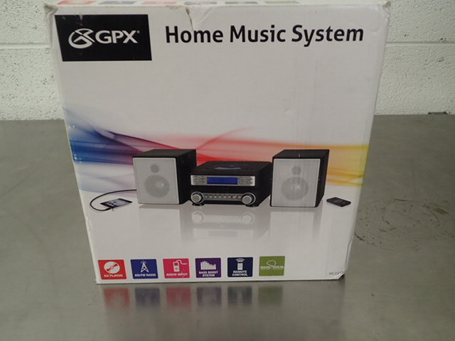 lot 245 image: GPX Home Music System