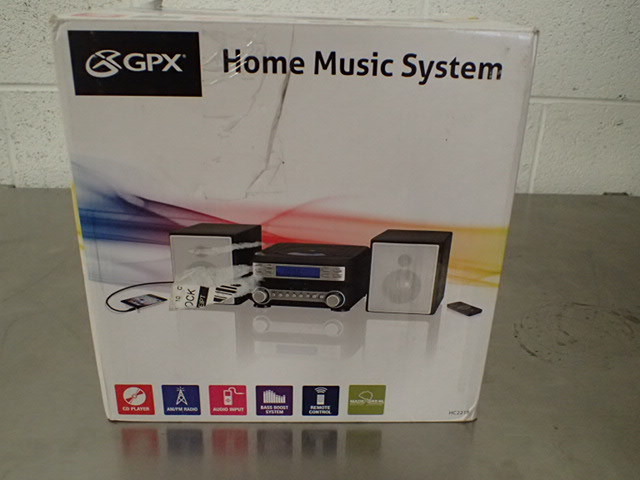 lot 250 image: GPX Home Music System