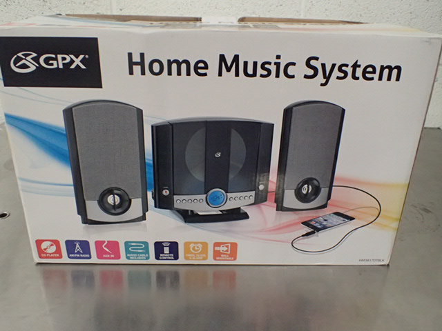 lot 256 image: GPX Home Music System