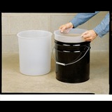 lot 7197 image: Approx. (100) Pail Liner, Capacity 5 gal., Gauge 15 mil, Length 13 In., Width 36 In., Color Clear, Material Low Density Polyethylen...