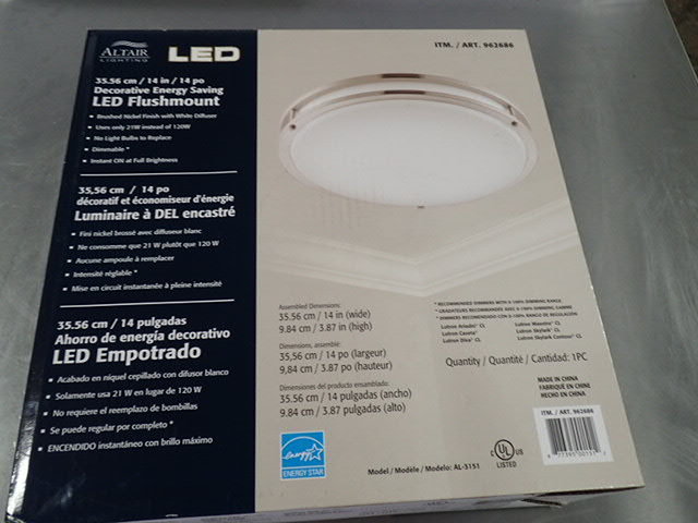 lot 7121 image: Altair LED Outdoor Lighting