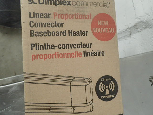 lot 7264 image: Dimplex Commercial Linear Proportional Convector Baseboard Heater