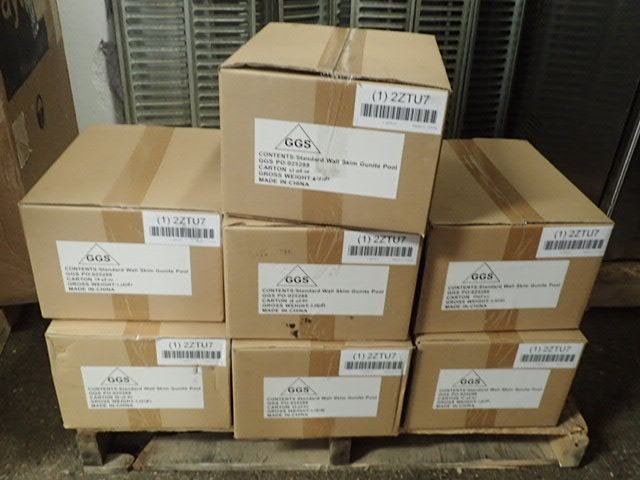 lot 7504 image: (7) GRAINGER APPROVED Wall Skimmers For Use With Concrete Pools