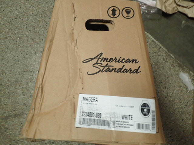 lot 45 image: American Standard Madera White Universal Bowl