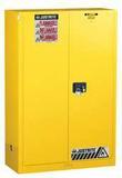 lot 6 image: E4579 Flammable Safety Cabinet 45 gallon Yellow - GR0151812